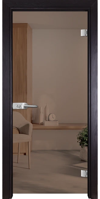 Стъклена врата Gama Basic G 10-1, Венге