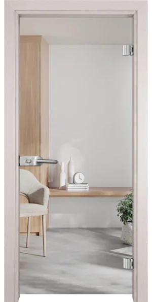 Стъклена врата Gama Basic G 10, Перла