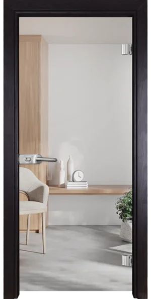 Стъклена врата Gama Basic G 10, Венге