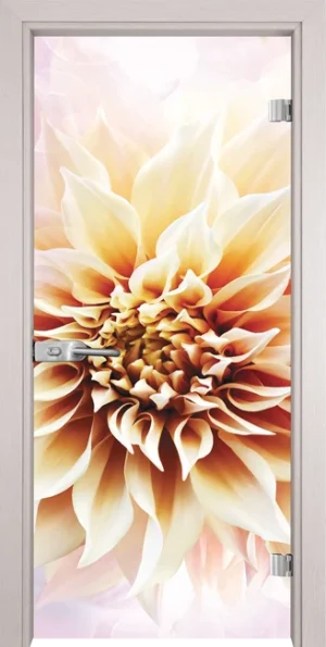 Стъклена врата Gama Print G 13-5, Перла