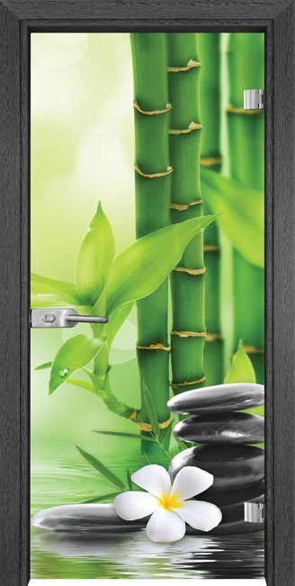 Стъклена врата Gama Print G 13-9, Сив кестен